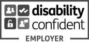 Disability confident employer accreditation logo