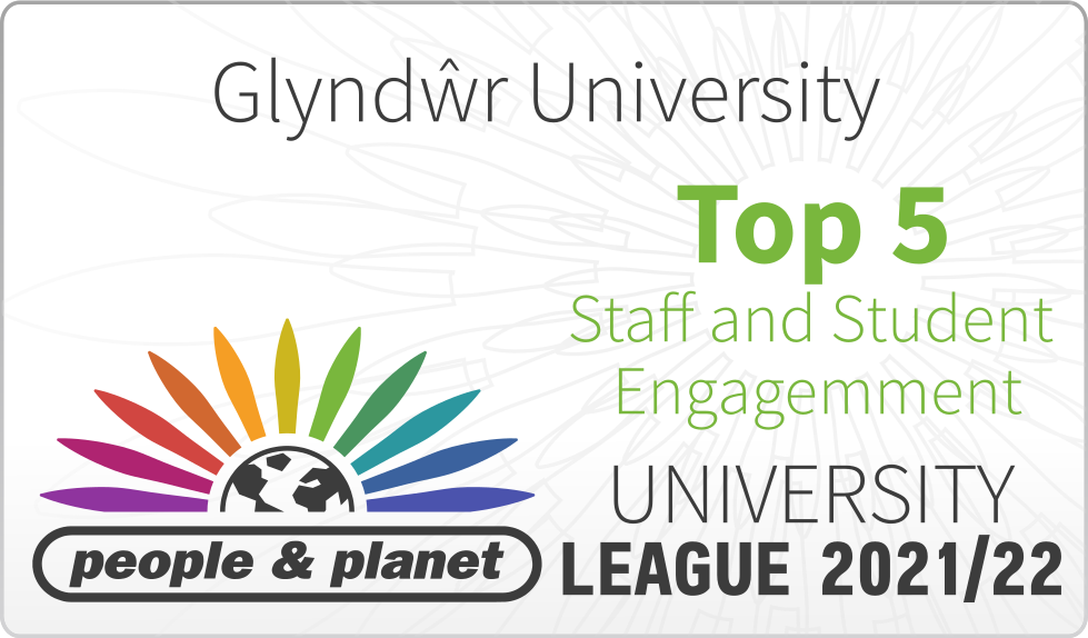 No1 for staff and student engagement badge