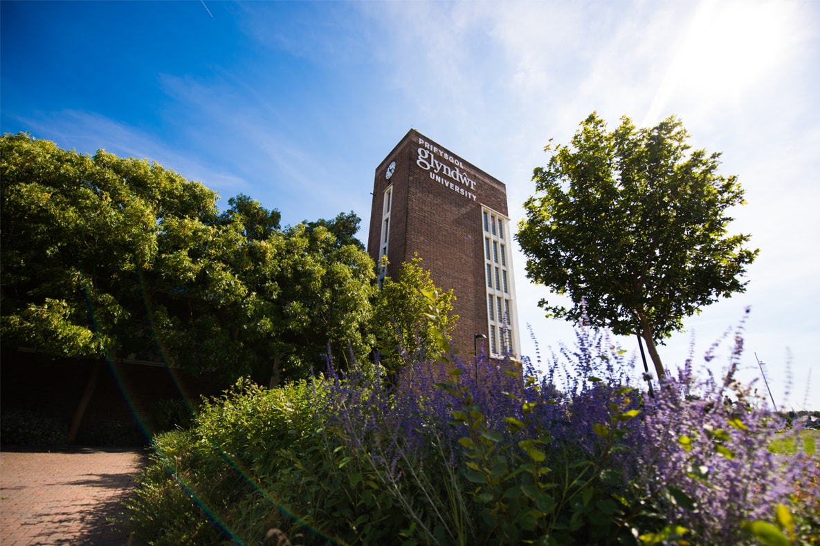 Glyndwr University tower building